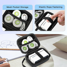 Load image into Gallery viewer, POLONO Genuine Label Printer Case for P31S & L1-A Label Makers, Hard Carry Case for Portable Sticker Printer, Black