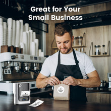 Load image into Gallery viewer, POLONO PM220S Label Maker, Barcode Label Printer Bluetooth Portable Thermal Printer