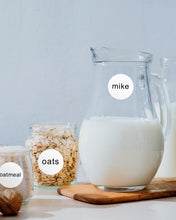 Load image into Gallery viewer, POLONO 2" White Circle Direct Thermal Labels, Self-Adhesive Thermal Stickers Labels, Thermal Printer Labels for Address, Shipping, DIY Design, Code, Compatible with Munbyn, Zebra, Rollo (750 Labels)