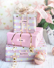 Load image into Gallery viewer, POLONO Thermal Label Maker Tape Adapted P10 Label Maker, Standard Laminated Office Labeling, 15mmx40mm/0.5x1.57inch, 180 Labels/Roll, P10 Thermal Printing Label Paper (Pink)