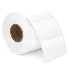 Load image into Gallery viewer, POLONO 2.25”x1.25” Direct Thermal Label, Self-Adhesive Address Shipping Thermal Stickers, UPC Barcodes, Adhesive Multi-Purpose Labels Compatible with Zebra & Rollo Label Printers (1000 Labels, White)