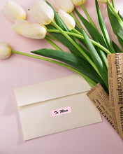 Load image into Gallery viewer, POLONO Thermal Label Maker Tape Adapted P10 Label Maker, Standard Laminated Office Labeling, 15mmx40mm/0.5x1.57inch, 180 Labels/Roll, P10 Thermal Printing Label Paper (Pink)