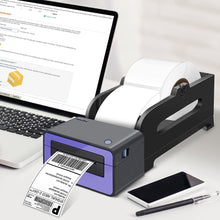 Load image into Gallery viewer, POLONO 4" x 2" 5/16 Direct Thermal Label, Self-Adhesive Address Shipping Label, UPC Barcodes, Perforated Postage Labels Compatible with Zebra & Rollo & Dymo& Munbyn, BPA & BPS Free, 300 Labels