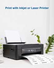 Load image into Gallery viewer, Address Labels, Shipping Labels for Inkjet & Laser Printers, POLONO Mailing Address Labels with 1" x 2 5/8", 3000 Labels, 100 Sheets,