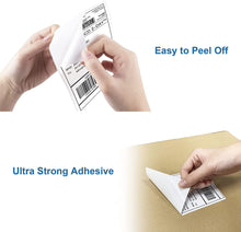 Load image into Gallery viewer, POLONO 4" x 2" 5/16 Direct Thermal Label, Self-Adhesive Address Shipping Label, UPC Barcodes, Perforated Postage Labels Compatible with Zebra & Rollo & Dymo& Munbyn, BPA & BPS Free, 300 Labels