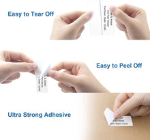 Load image into Gallery viewer, POLONO 3" x 1" Direct Thermal Label, Perforated FBA Labels UPC Barcode, Self-Adhesive Address Shipping Thermal Label, Compatible with Zebra & Rollo Label Printers, BPA & BPS Free, 1000 Labels