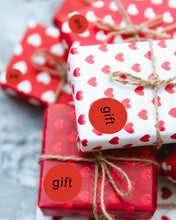 Load image into Gallery viewer, POLONO 2" Red Circle Thermal Sticker Labels, Self-Adhesive Stickers Labels, Round Thermal Labels for Address, Shipping, DIY Logo Design, QR Code, Compatible with Munbyn, Zebra, Rollo (750 Labels)