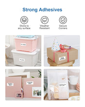 Load image into Gallery viewer, POLONO 2.25”x1.25” Direct Thermal Label, Self-Adhesive Address Shipping Thermal Stickers, UPC Barcodes, Adhesive Multi-Purpose Labels Compatible with Zebra & Rollo Label Printers (1000 Labels, White)