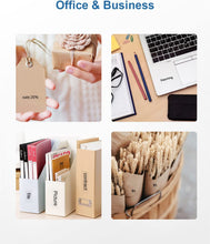 Load image into Gallery viewer, POLONO P10 Label Tape Reel 0.59"×23ft (15mm×7m)Waterproof Tear-Resistant Sticker Labels Compatible with Polono Bluetooth Label Maker Thermal Printing Label Paper for Home Office School (Transparent)