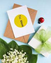 Load image into Gallery viewer, POLONO 2" Yellow Circle Thermal Sticker Labels, Self-Adhesive Stickers Labels, Round Thermal Labels for Address, Shipping, DIY Logo Design, QR Code, Compatible with Munbyn, Zebra, Rollo (750 Labels)