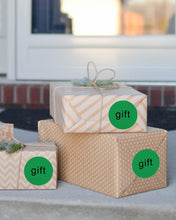 Load image into Gallery viewer, POLONO 2" Green Circle Thermal Sticker Labels, Self-Adhesive Stickers Labels, Round Thermal Labels for Address, Shipping, DIY Logo Design, QR Code, Compatible with Munbyn, Zebra, Rollo (750 Labels)