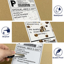 Load image into Gallery viewer, Polono 4''×6'' Direct Thermal Shipping Label, 220 Labels/Roll, Compatible with MUNBYN, Rollo, IDPRT, Arkscan, Strong Permanent Adhesive & Perforated, Commercial Grade