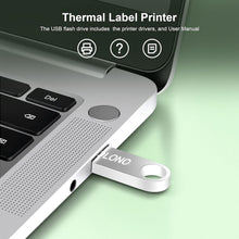Load image into Gallery viewer, POLONO Shipping Label Printer, Compatible with Windows, Mac, Linux, Widely Use for Shopify, Ebay, Amazon, FedEx, Etsy (Green)
