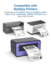 Load image into Gallery viewer, Thermal Labels, POLONO 4&quot; x 6&quot; Direct Thermal Shipping Labels (Pack of 500), Perforated Fanfold Labels Compatible with Label Printer, MUNBYN, Rollo, IDPRT SP420, SP410, POLONO PL60, Commercial Grade
