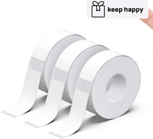 Load image into Gallery viewer, POLONO Genuine P31S Label Maker Tape,14x40mm(0.55&quot;x1.57&quot;), Label Tape Refill for Home/Office, Compatible with P31S Label Maker, 540 Labels/3 Roll, White
