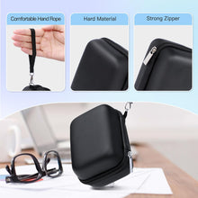 Load image into Gallery viewer, POLONO Genuine Label Printer Case for P31S &amp; L1-A Label Makers, Hard Carry Case for Portable Sticker Printer, Black
