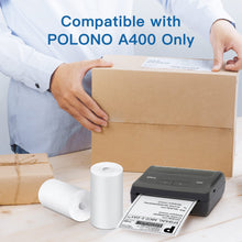Load image into Gallery viewer, POLONO Genuine 4&quot; x 6&quot; Direct Thermal Shipping Labels, 2Rolls (80 Labels/Roll)
