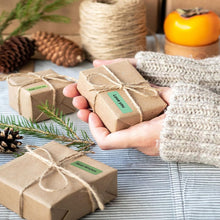 Load image into Gallery viewer, POLONO Genuine P31S Label Maker Tape, Labels Refill for Home/Office, 14x40mm(0.55&quot;x1.57&quot;), Compatible with P31S Label Maker, 540 Labels/3 Roll, Light Green/Green/Dark Green
