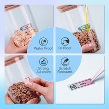 Load image into Gallery viewer, POLONO Genuine P31S Label Maker Tape, Self-Adhesive Label Tape, 14x40mm(0.55&quot;x1.57&quot;), Compatible with P31S Label Maker, 540 Labels/3 Roll, Nebula/Galaxy Series Pattern
