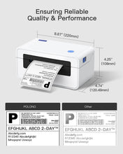 Load image into Gallery viewer, POLONO PL60 150mm/s 4x6 Thermal Shipping Label Printer
