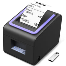 Load image into Gallery viewer, Receipt Printer, 3 1/8&quot; 80mm POLONO PL330 Thermal Receipt Printer
