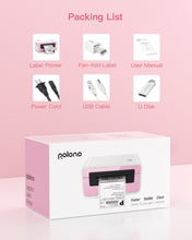 Load image into Gallery viewer, POLONO PL60 150mm/s 4x6 Thermal Shipping Label Printer
