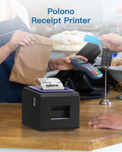 Load image into Gallery viewer, Receipt Printer, 3 1/8&quot; 80mm POLONO PL330 Thermal Receipt Printer
